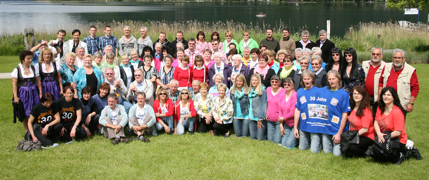 Internationales Zwillingstreffen 2013 Gruppenfoto